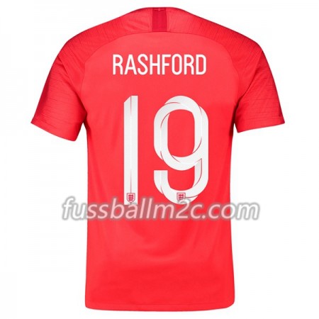 Fußballtrikots England Rashford 19 Auswärts Trikotsatz WM 2018